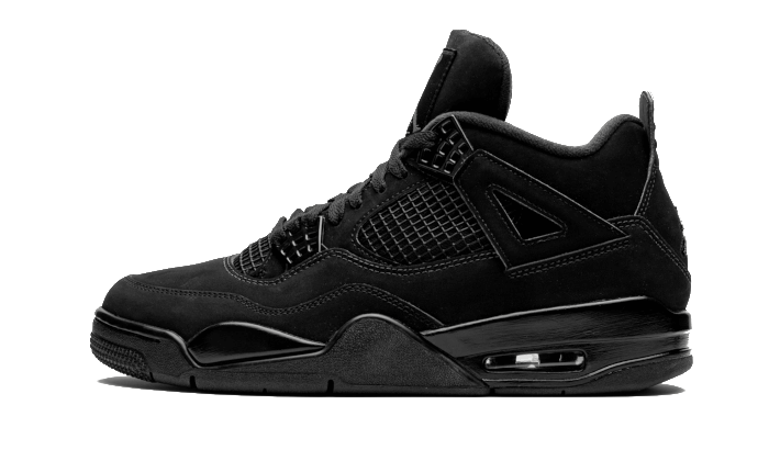 Black retro 4 air jordans Clearance