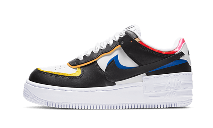 Nike Air Force 1 Shadow White Black Nike Air Force 1 Shadow White Black Multi | Addict Sneakers