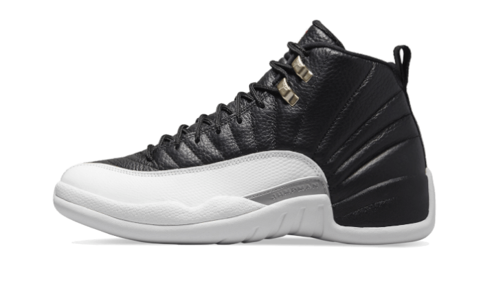 Jordan 12 hotsell black white