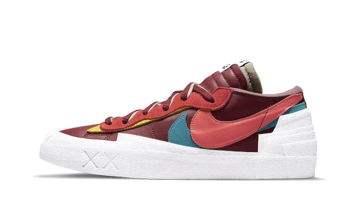 Nike blazer low sales rouge