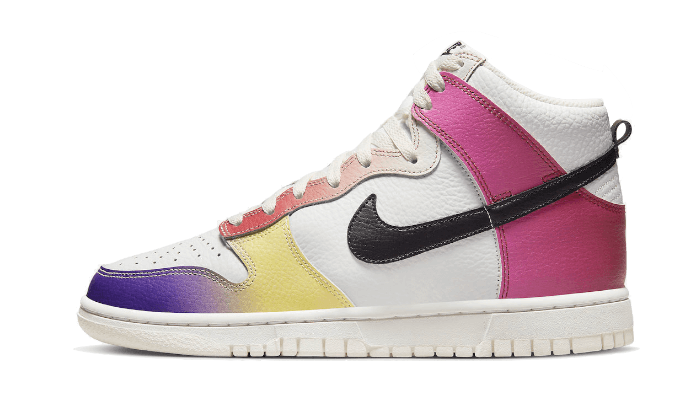Nike Dunk High Multi Color Gradient Addict Sneakers