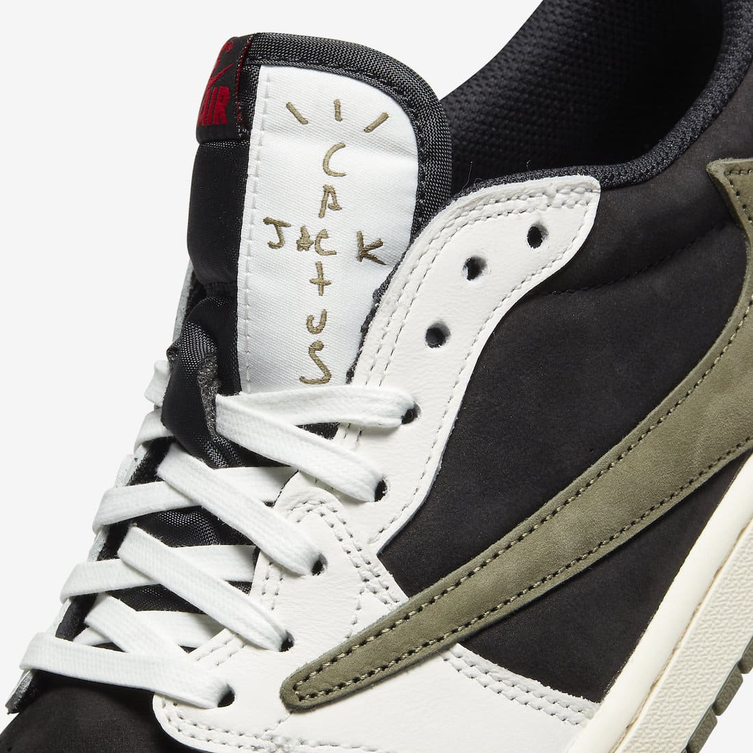 Air Jordan 1 Retro Low OG SP Travis Scott Olive - Addict Sneakers