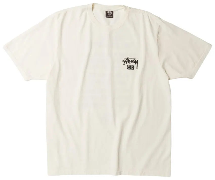 Stussy x Wales Bonner T Shirt Ocean Song Ivory