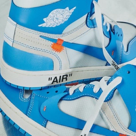 Air Jordan 1 Retro High Off-White University Blue