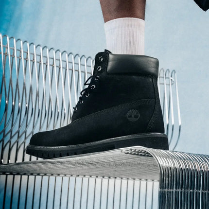 Timberland 6" Premium Waterproof Boot Black Nubuck