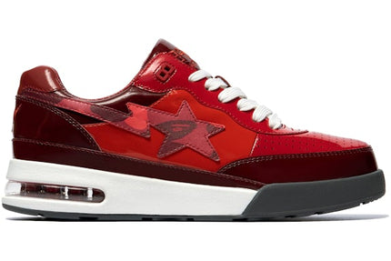 A Bathing Ape Bape Road Sta Patent Leather Red (2022)