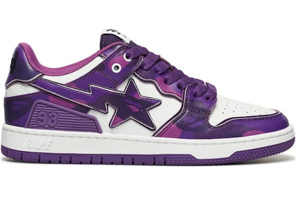 A Bathing Ape Bape SK 8 Sta#1 M 2 Purple Camo