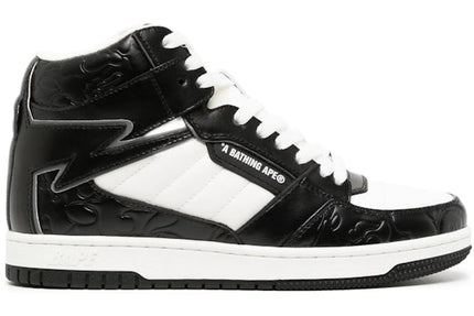 A Bathing Ape Bape Sta 88 Mid Black White