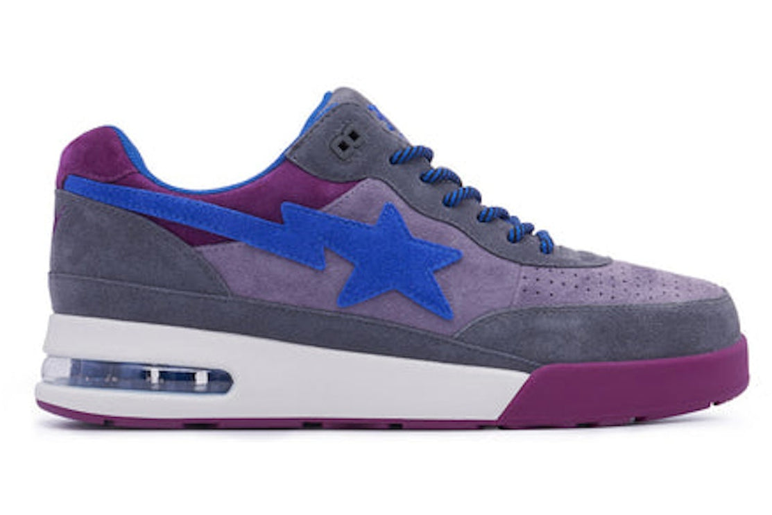 A Bathing Ape Road Sta Premium Suede Purple Blue