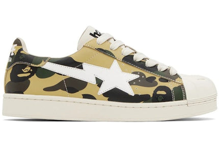 A Bathing Ape Skull Sta 1 st Camo Yellow