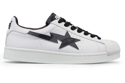 A Bathing Ape Skull Sta White Black