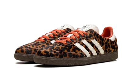 Adidas Samba OG Preloved Red Leopard