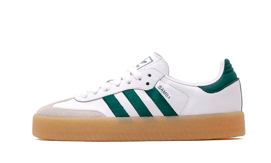 Adidas sambae White Collegiate Green Gum