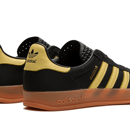 Adidas Gazelle Indoor Core Black Almost Yellow