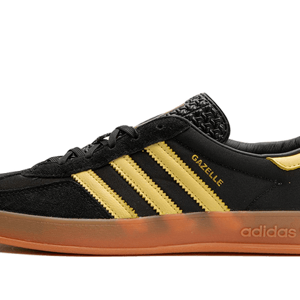 Adidas Gazelle Indoor Core Black Almost Yellow
