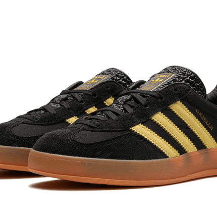 Adidas Gazelle Indoor Core Black Almost Yellow