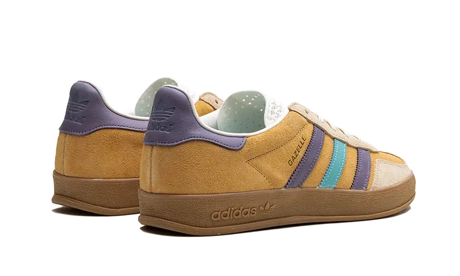 Adidas Gazelle Indoor Glow Orange Shadow Violet 