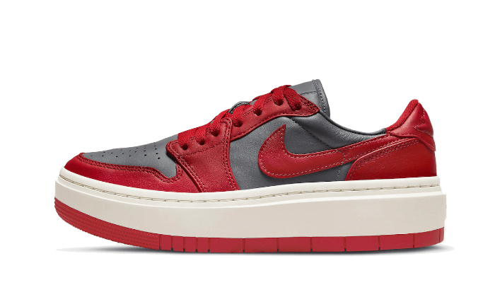 Air Jordan 1 Low Elevate Dark Grey Varsity Red