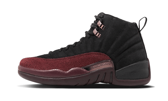 Air Jordan 12 Retro SP A Ma Maniére Black Burgundy Crush