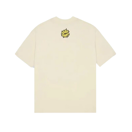 Foot On The Gas T-Shirt Vanilla White