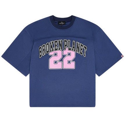 Mesh Jersey Outer Space Blue