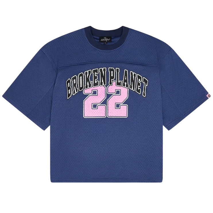 Mesh Jersey Outer Space Blue