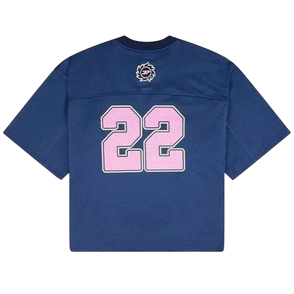 Mesh Jersey Outer Space Blue