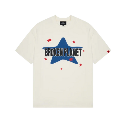 Star T-Shirt Vanilla White