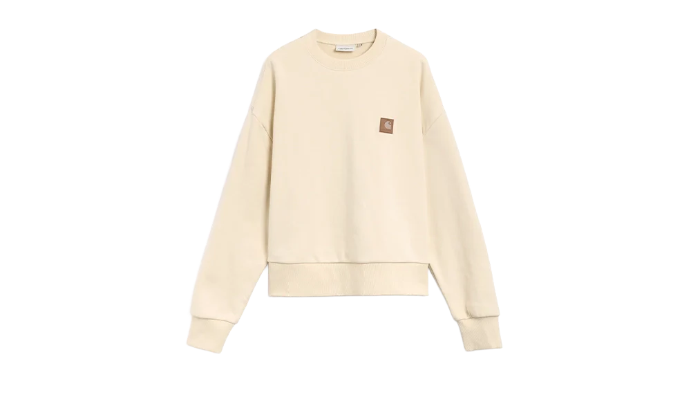 Eldon Boxy Sweatshirt Cream