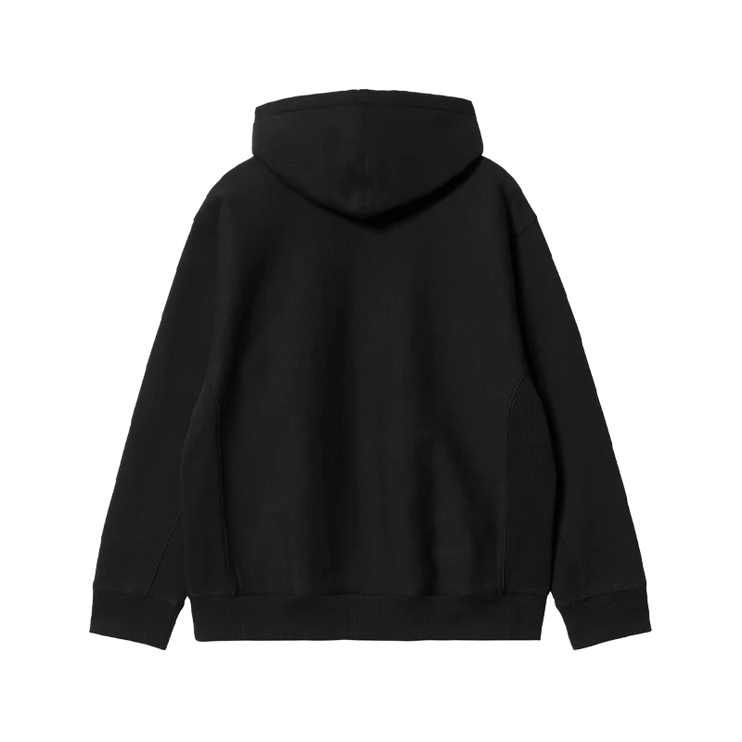 Hooded Sweatshirt American Script Black