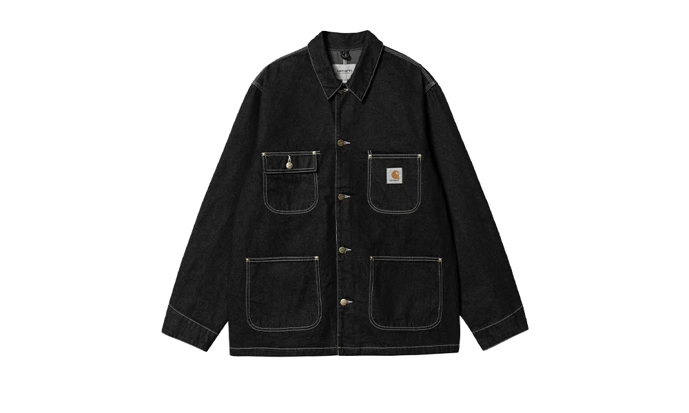 Carhartt WIP Michigan Coat Black Addict Sneakers