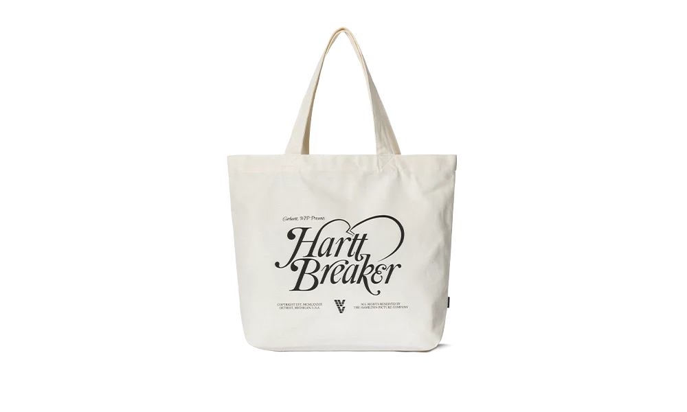 Tote Bag Canvas Graphic Large Dearborn Uncoated