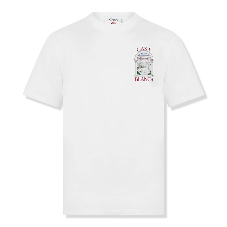 Casablanca Le Passage White T Shirt
