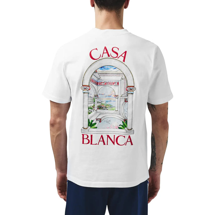 Casablanca Le Passage White T Shirt