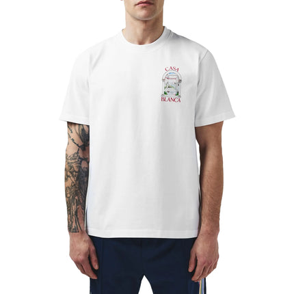 Casablanca Le Passage White T Shirt