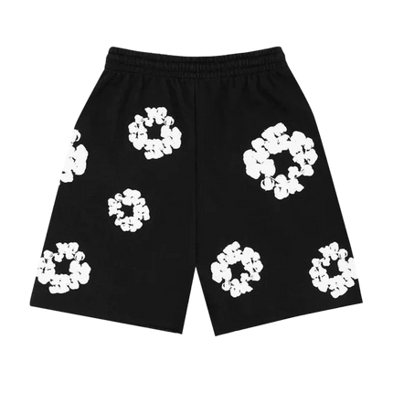 Cotton Wreath Short Black