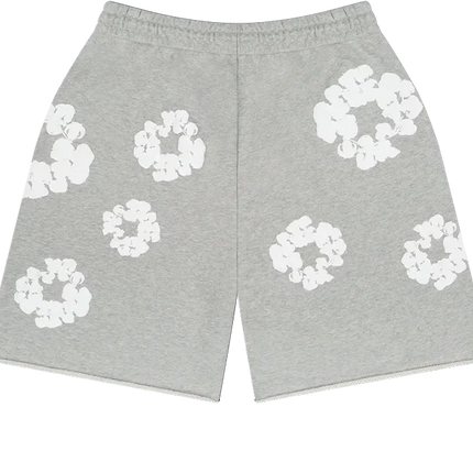Cotton Wreath Short Grey