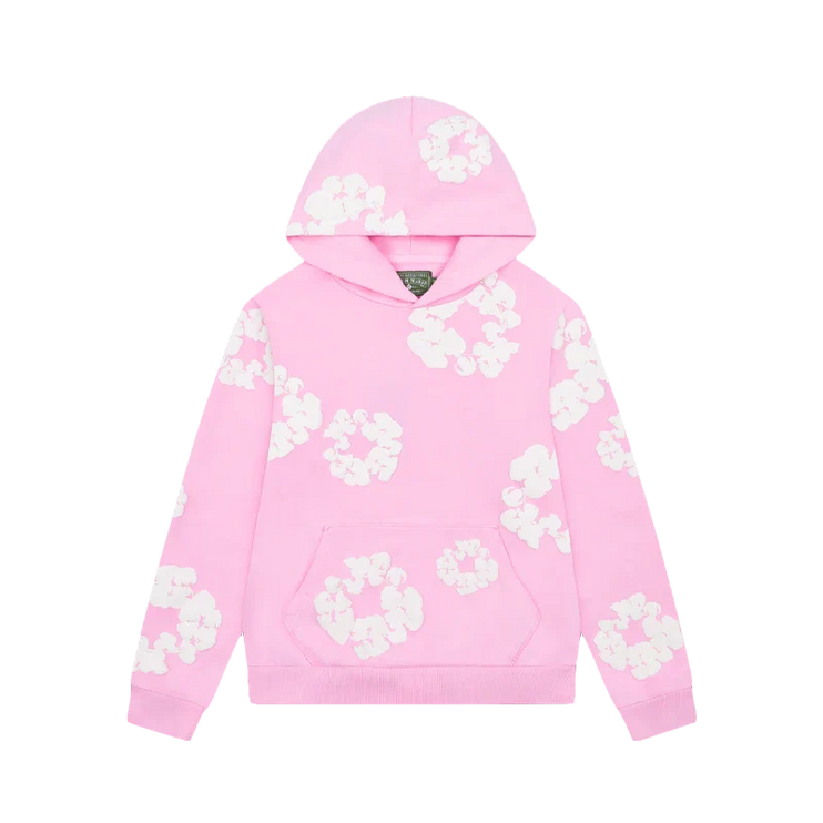 Hoodie The Cotton Wreath Pink