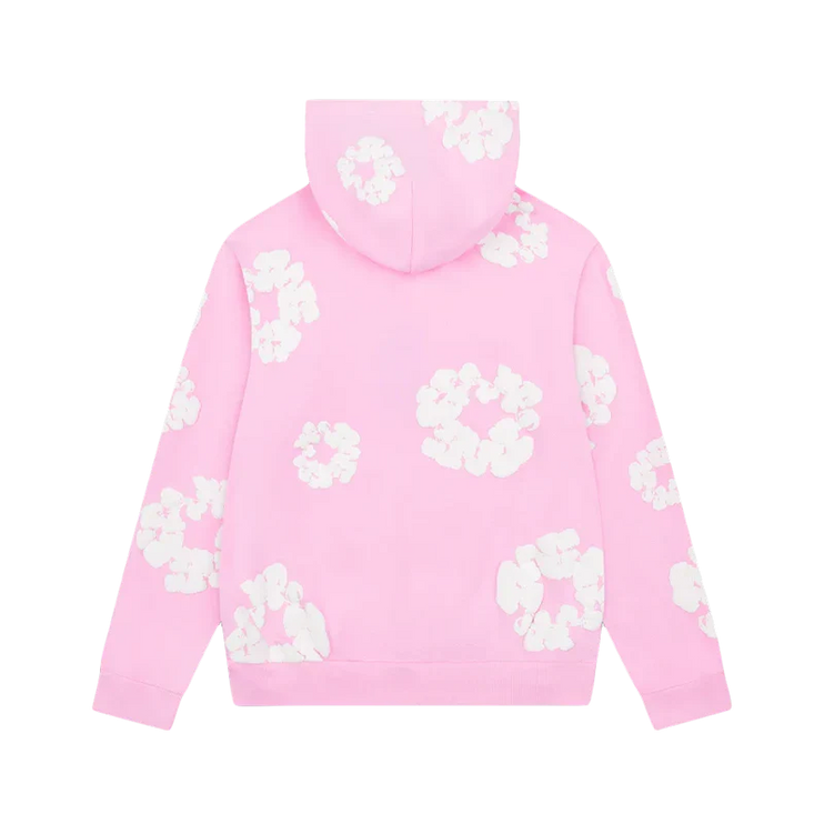 Hoodie The Cotton Wreath Pink