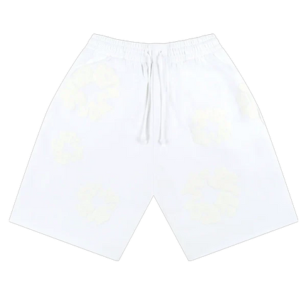 Denim Tears Short Mono Cotton Wreath White