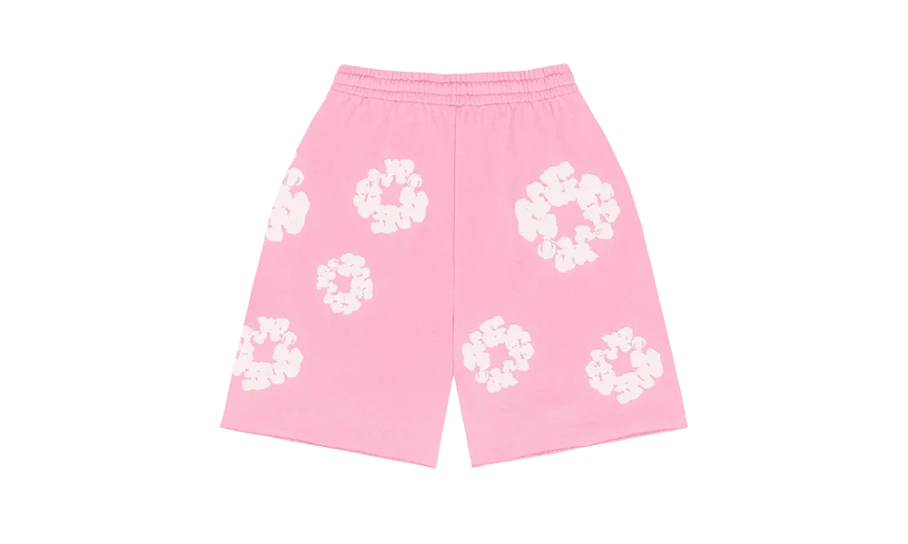 Denim Tears Short The Cotton Wreath Pink