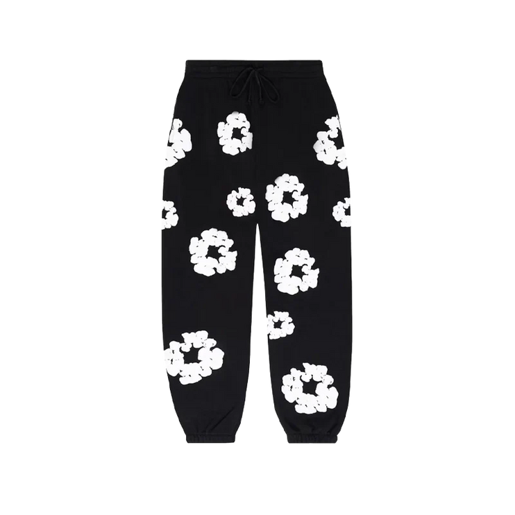 Sweatpant The Cotton Wreath Black