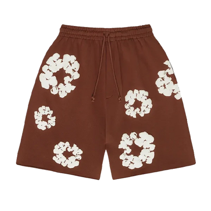 Sweat Shorts Mono Cotton Wreath