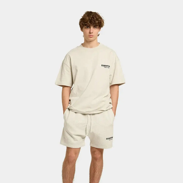 Essentials Sweatshort Light Oatmeal