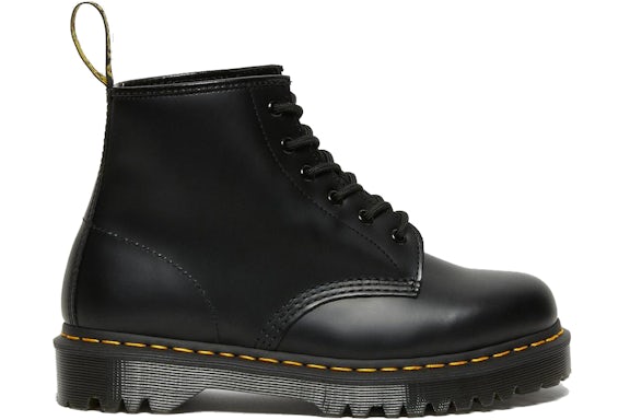 Dr. Martens 101 Bex Smooth Leather Ankle Boots Black