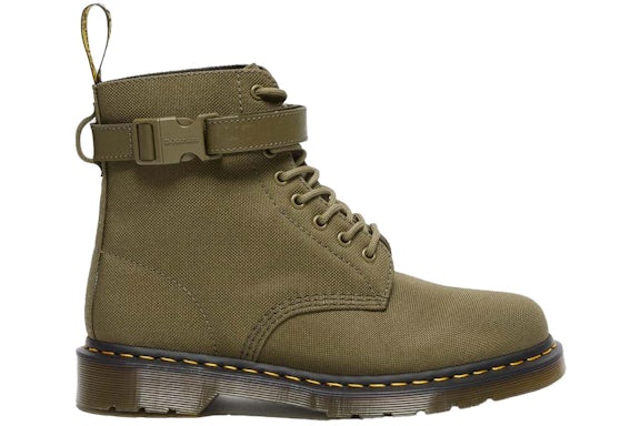 Dr. Martens 1460 Futura Laboratories Olive Strap Canvas