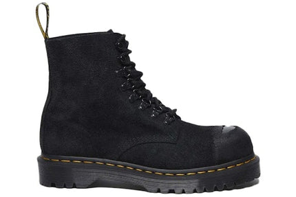 Dr. Martens 1460 Pascal Steel Toe Boot Black Suede