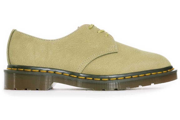 Dr. Martens 1461 Made In England Nubuck Leather Oxford Green