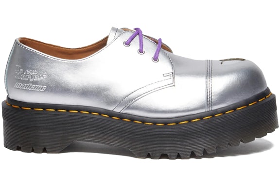 Dr. Martens 1461 Platform Mad eMe Silver (Women's)