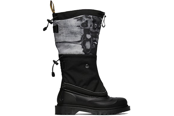 Dr. Martens 14 XX Removable Gaiters Sub Boot Black White